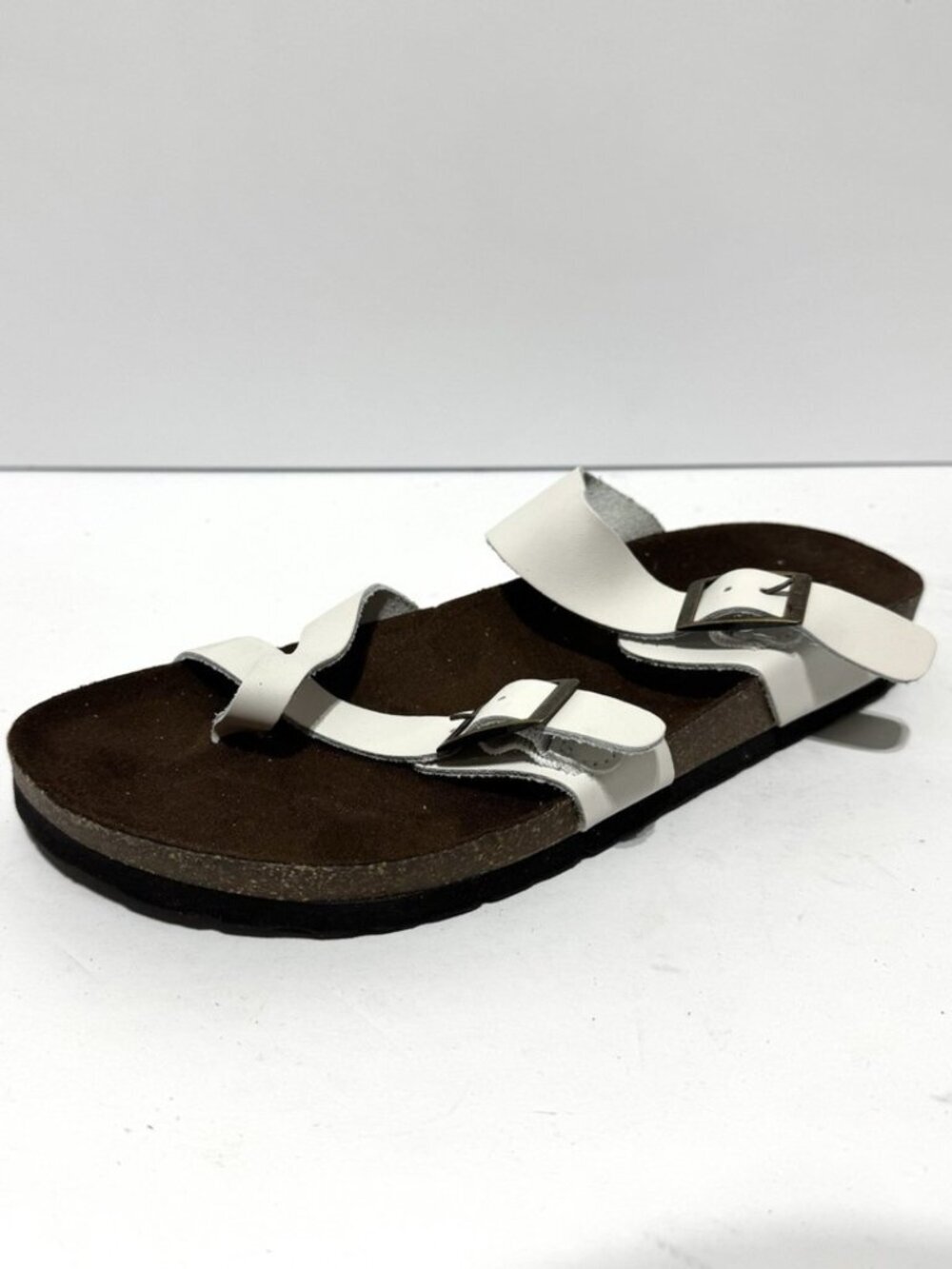 White Mountain Womens Gracie Sandals White Size 9 M